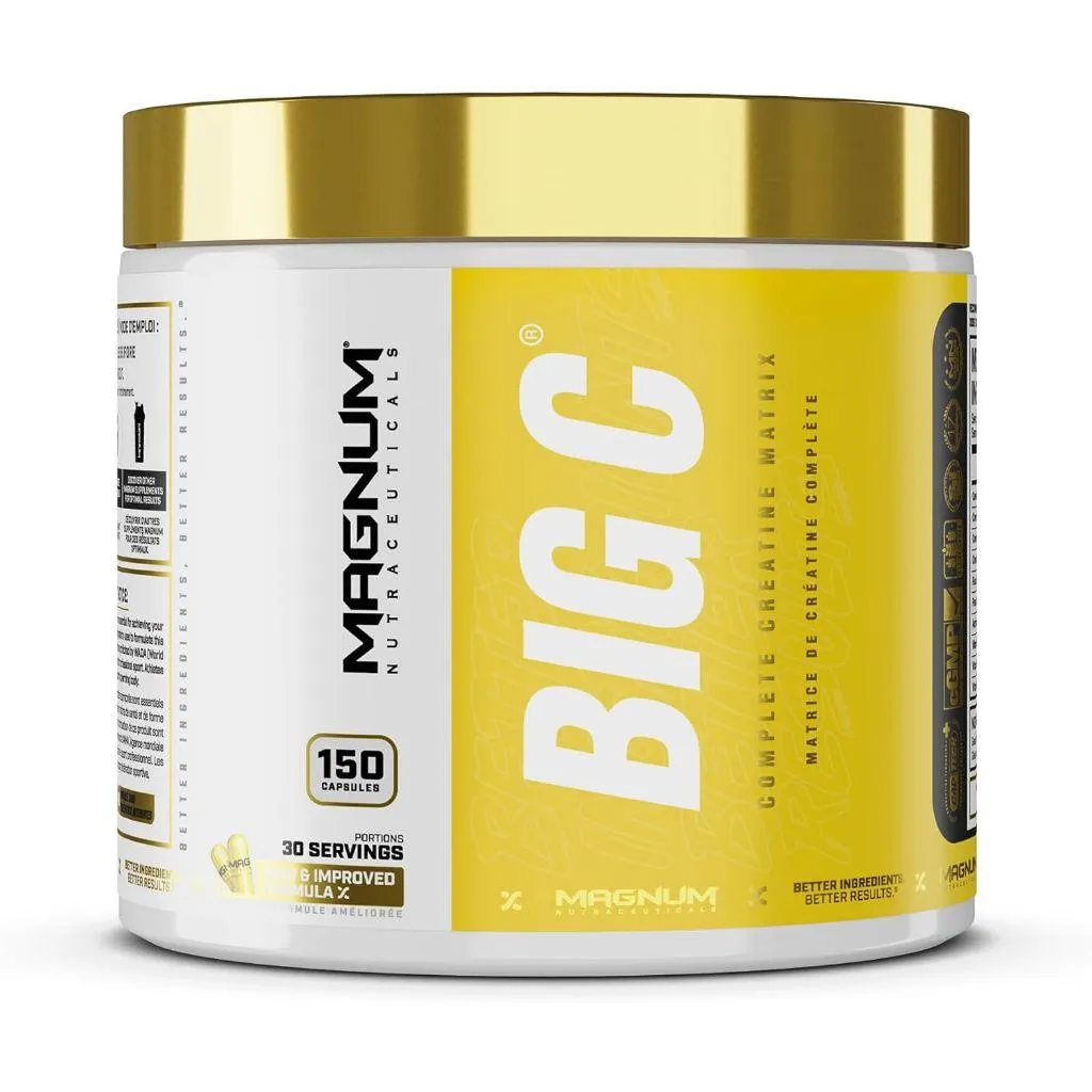 (現貨) 強效 四種 混和肌酸  不儲水 Magnum Nutraceuticals Big C creatine 肌酸