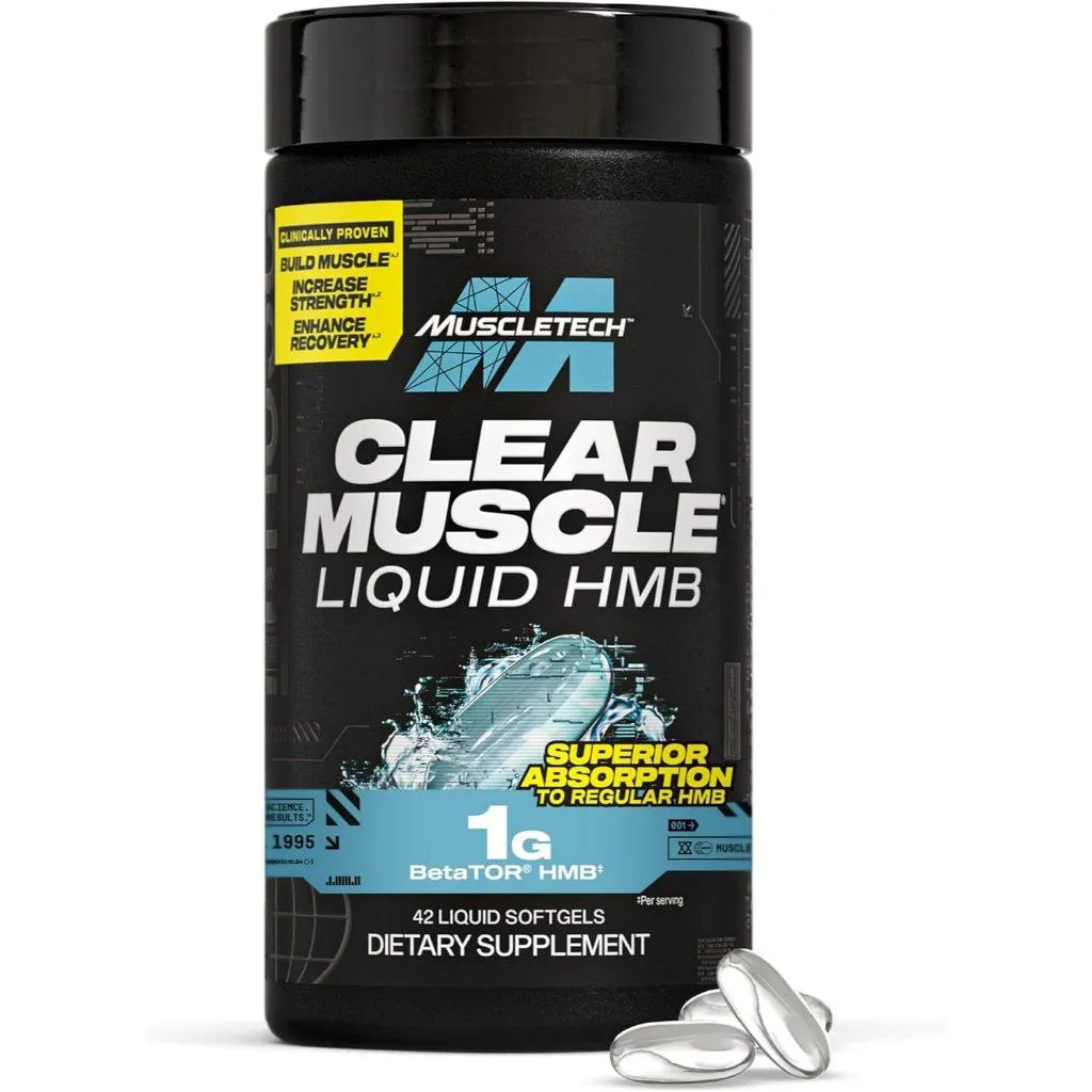 (現貨) Nutrex HMB Clear Muscle 液態膠囊 1000mg 42顆裝