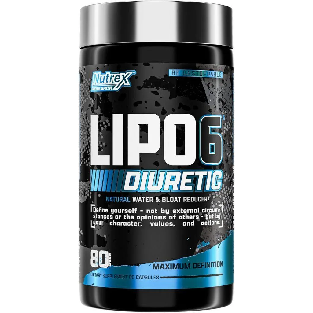 (現貨) 備賽聖品 Nutrex Lipo-6 Diuretic 去水 除水 脫水 備賽 80顆裝