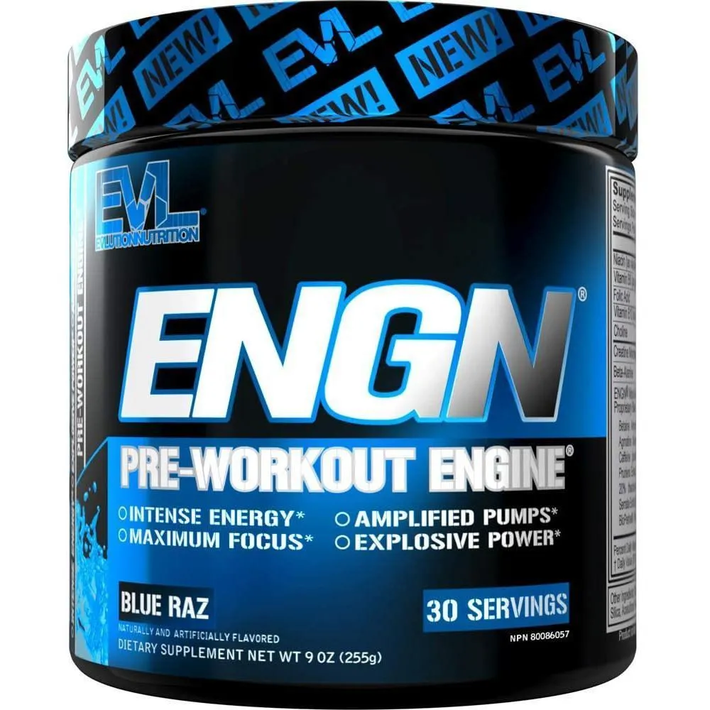 (現貨) EVL EVLution ENGN  Pre Workout 一氧化氮 NO 肌酸 胺基酸 訓練前