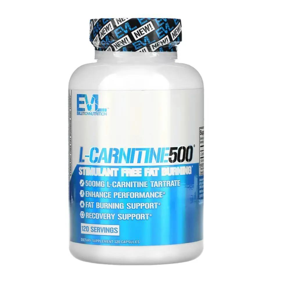 (現貨) EVL 左旋肉鹼 卡尼丁 EVLUTION 快速釋放 L-CARNITINE 肉鹼 120份