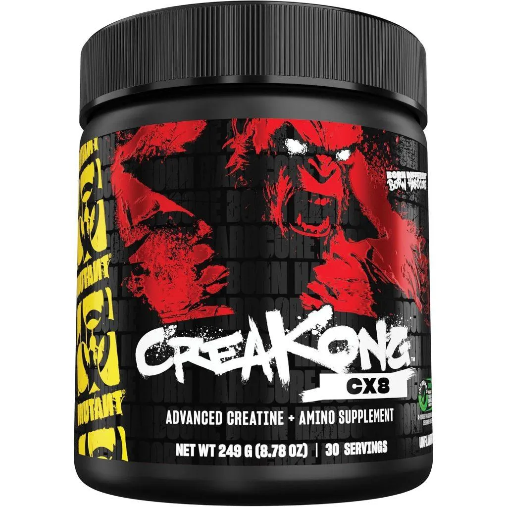 (現貨) CX8版 肌酸之王 三代肌酸 混和肌酸 無調味 Mutant Creakong 30份 creatine
