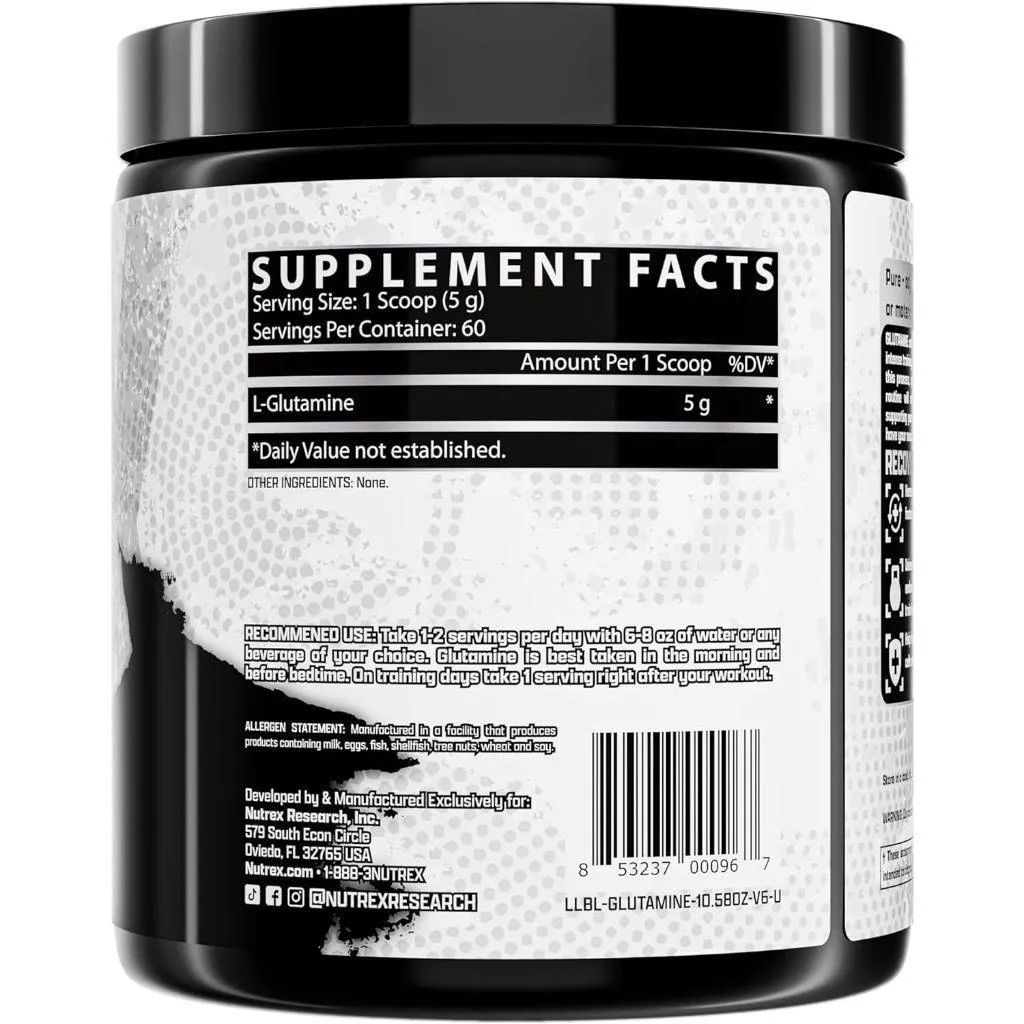(現貨) Nutrex Glutamine 麩醯胺酸 谷氨酰胺 顧他命 修復 肌肉