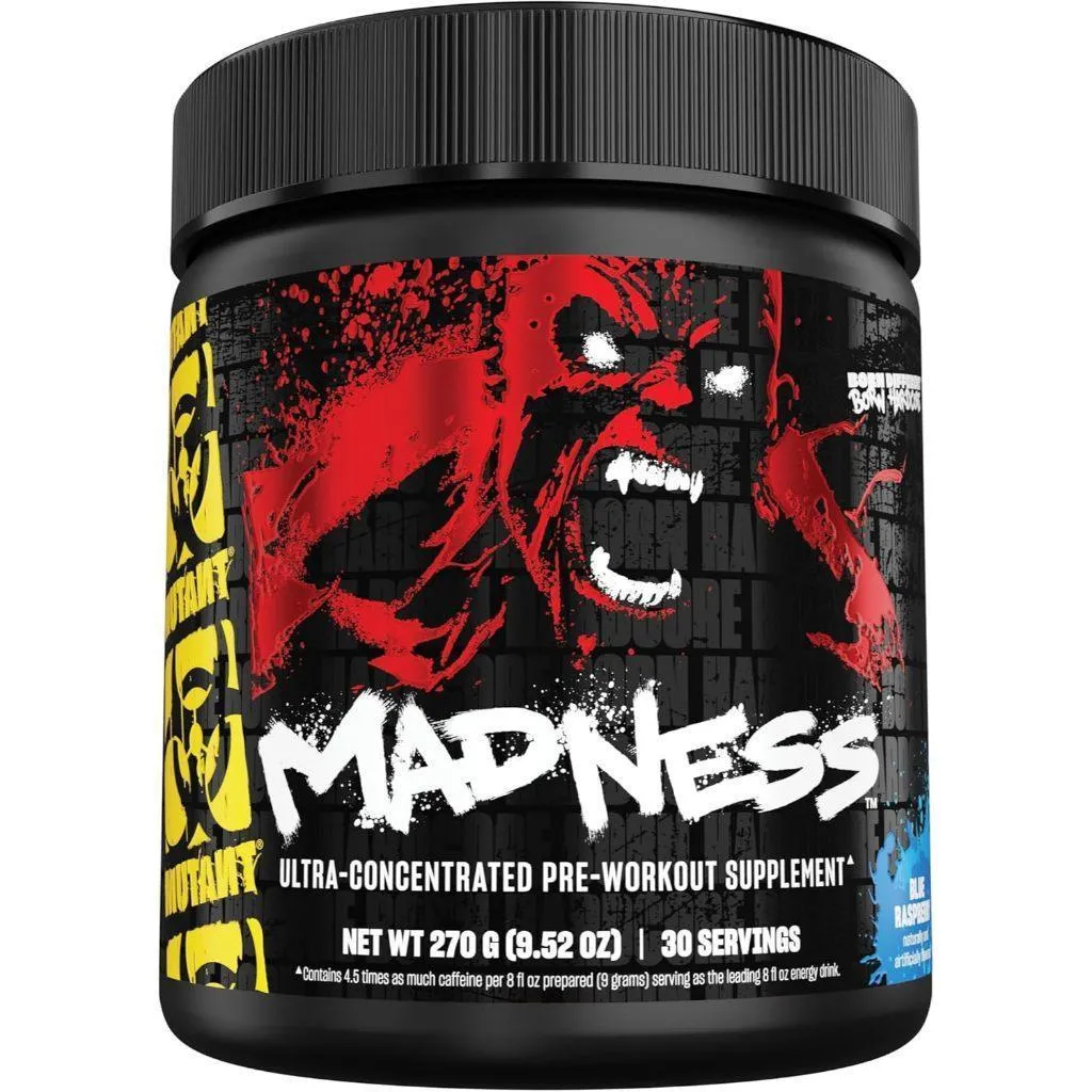 (現貨) Mutant Madness 訓練前 Pre Workout 30份 一氧化氮