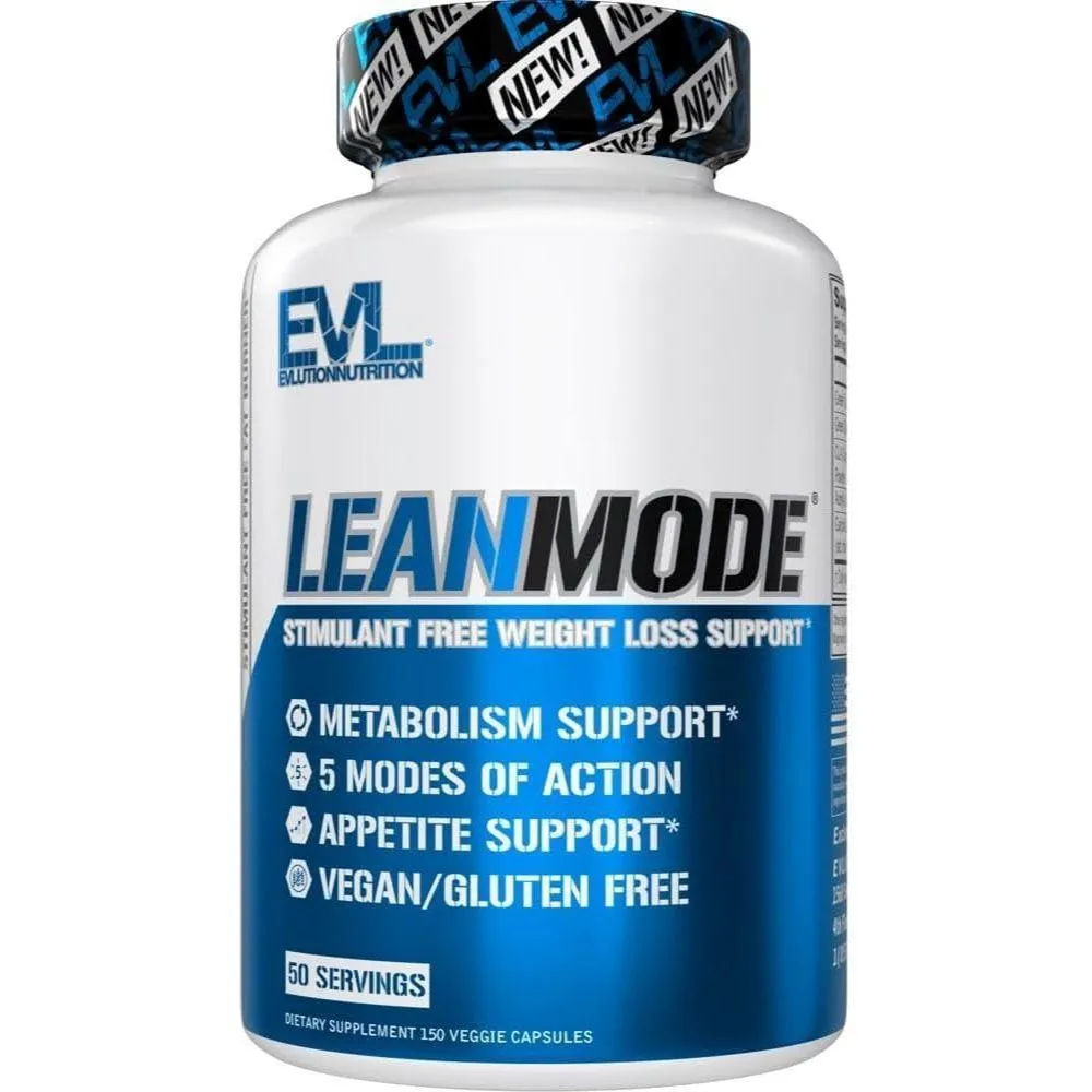 (現貨) EVL LeanMode 生酮 體脂 體重 備賽 EVLution Nutrition 50份 150顆