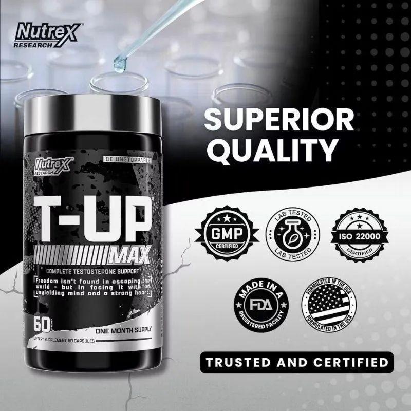 (現貨) Nutrex T-Up Max 60顆 男性配方