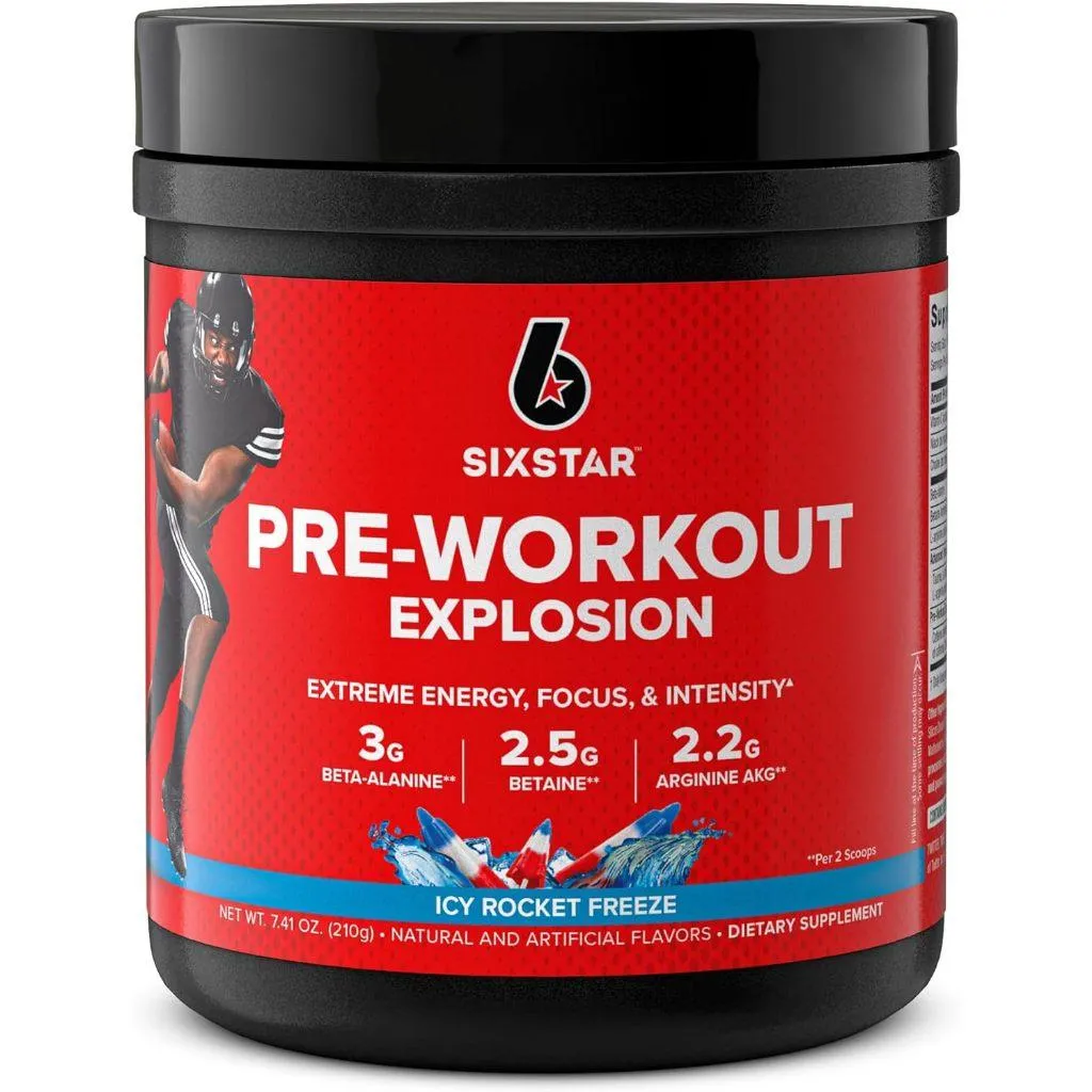 (現貨) Six Star Pre Workout Explosion 30份 一氧化氮 訓練前