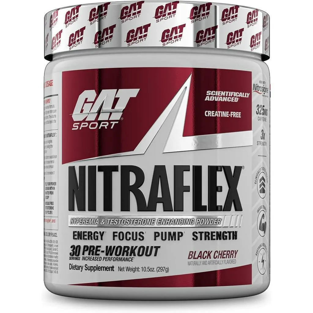 (現貨)  GAT Sport Nitraflex Pre Workout 一氧化氮 訓練前 NO 肌酸 代購