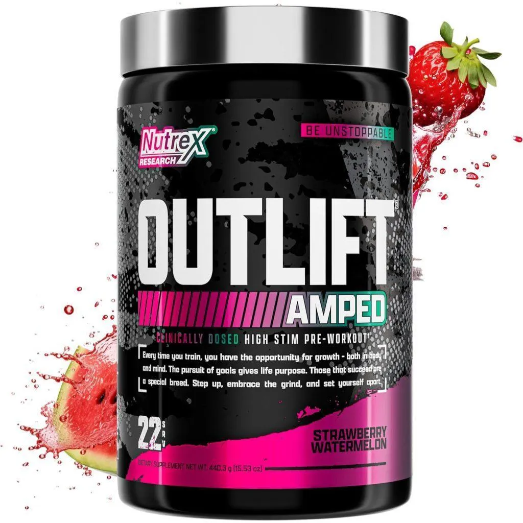 (現貨) Nutrex Outlift Amped 訓練前 Pre Workout 22份 一氧化氮