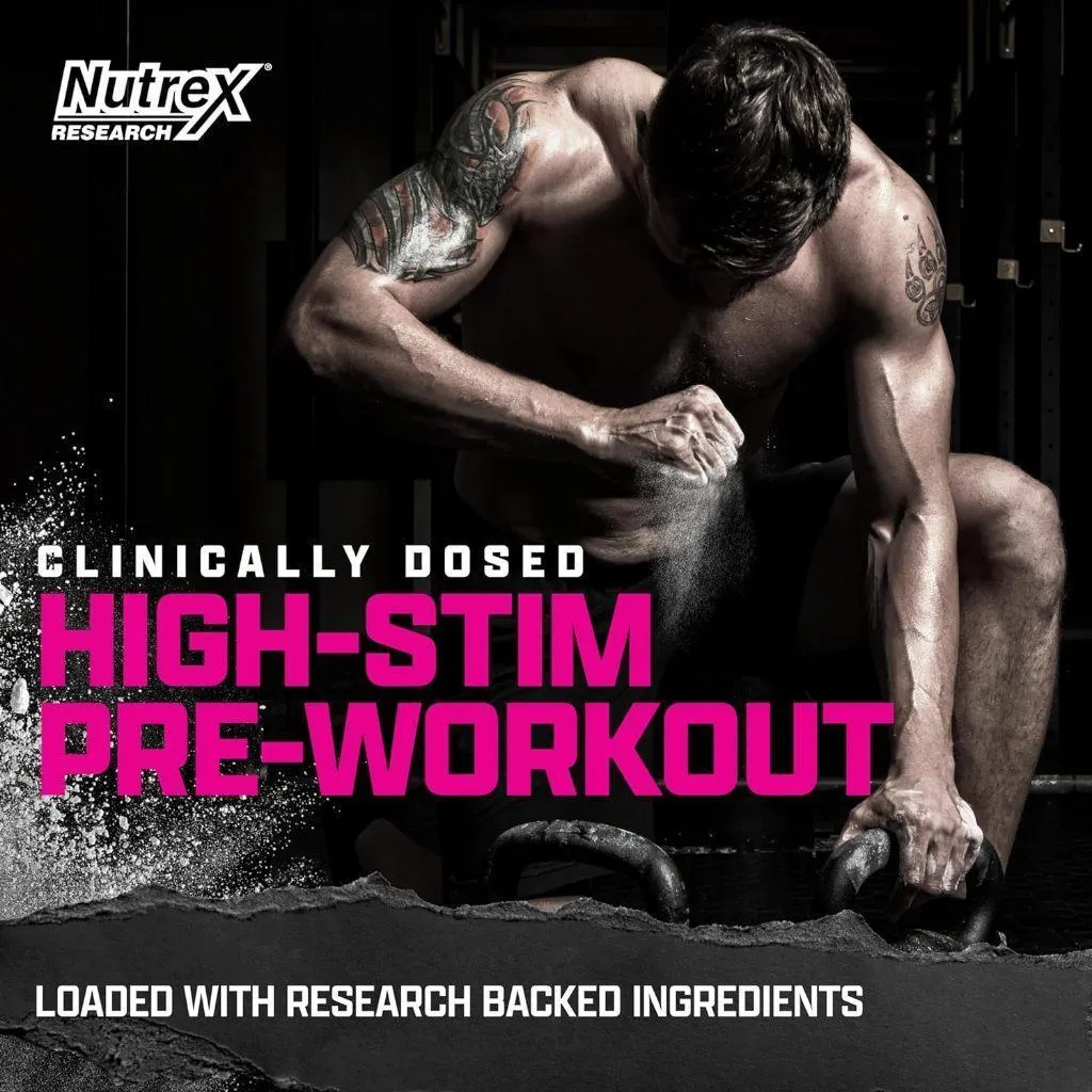 (現貨) Nutrex Outlift Amped 訓練前 Pre Workout 22份 一氧化氮
