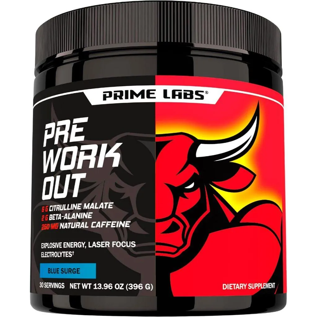 (現貨) 超高性價比 6g 瓜胺酸 Prime Labs Pre Workout 一氧化氮 訓練前