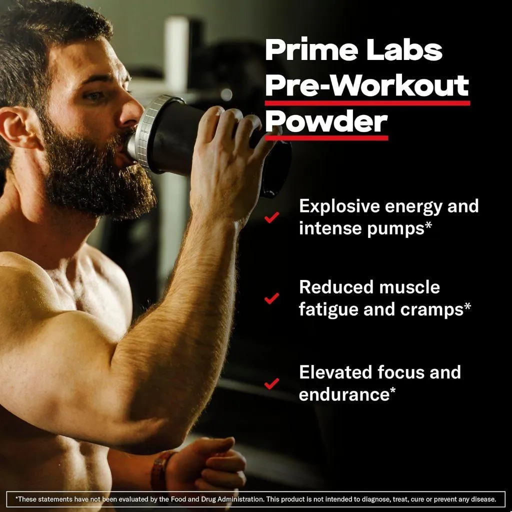 (現貨) 超高性價比 6g 瓜胺酸 Prime Labs Pre Workout 一氧化氮 訓練前