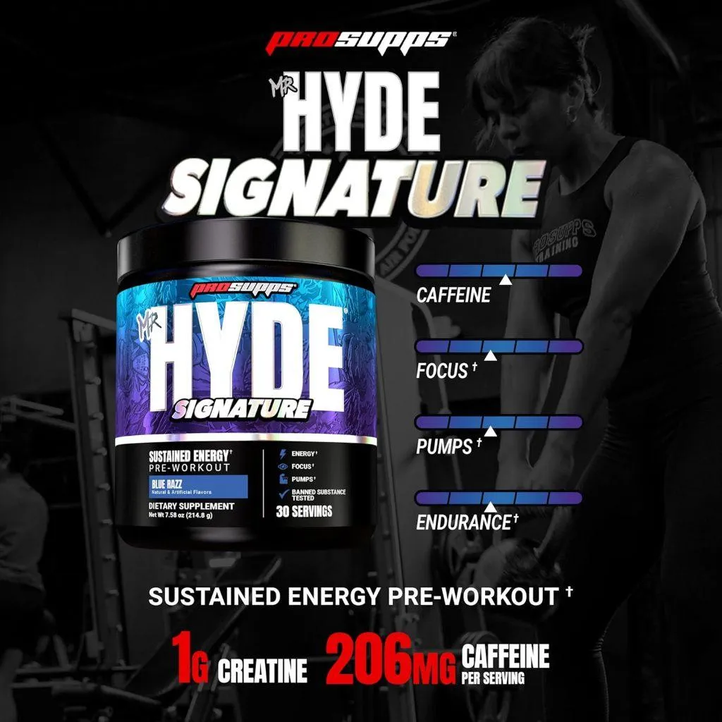 (現貨) PROSUPPS Mr. Hyde Signature Pre Workout 30份 一氧化氮 訓練前 C4