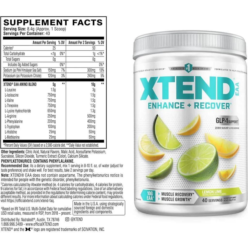 (現貨) 新包裝 Scivation Xtend EAA 必須胺基酸 支鏈胺基酸 胺基酸