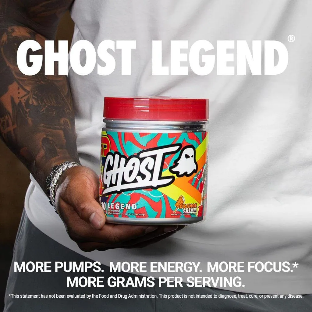 (現貨) GHOST Legend 30份 一氧化氮 NO3 訓練前 PRE WORKOUT 代購