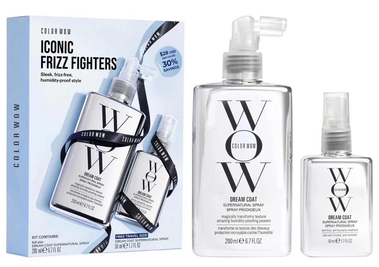 COLOR WOW Dream Coat Iconic Frizz Fighters Hair Duo 抗毛躁雙入禮盒組