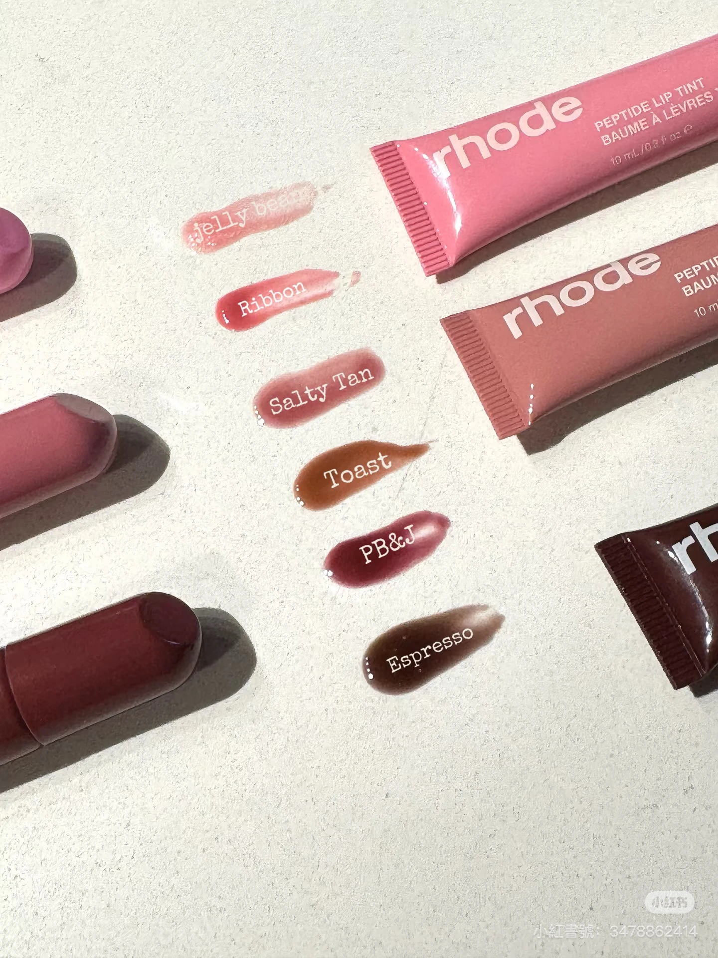 rhode peptide lip tint胜肽潤唇彩