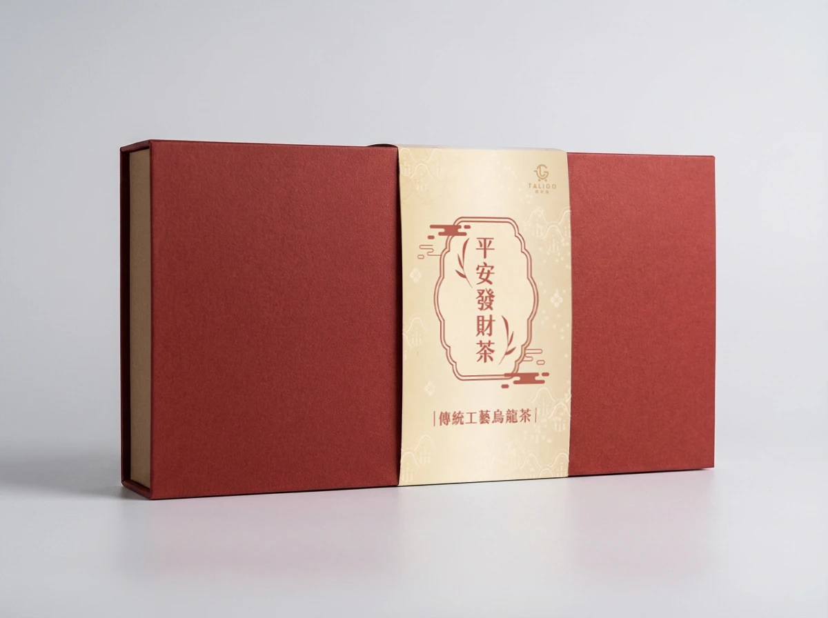駿馬迎福｜平安發財茶禮盒