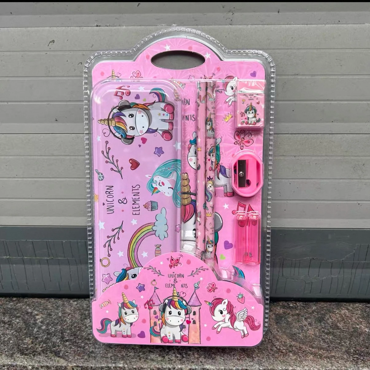 卡通文具7件套