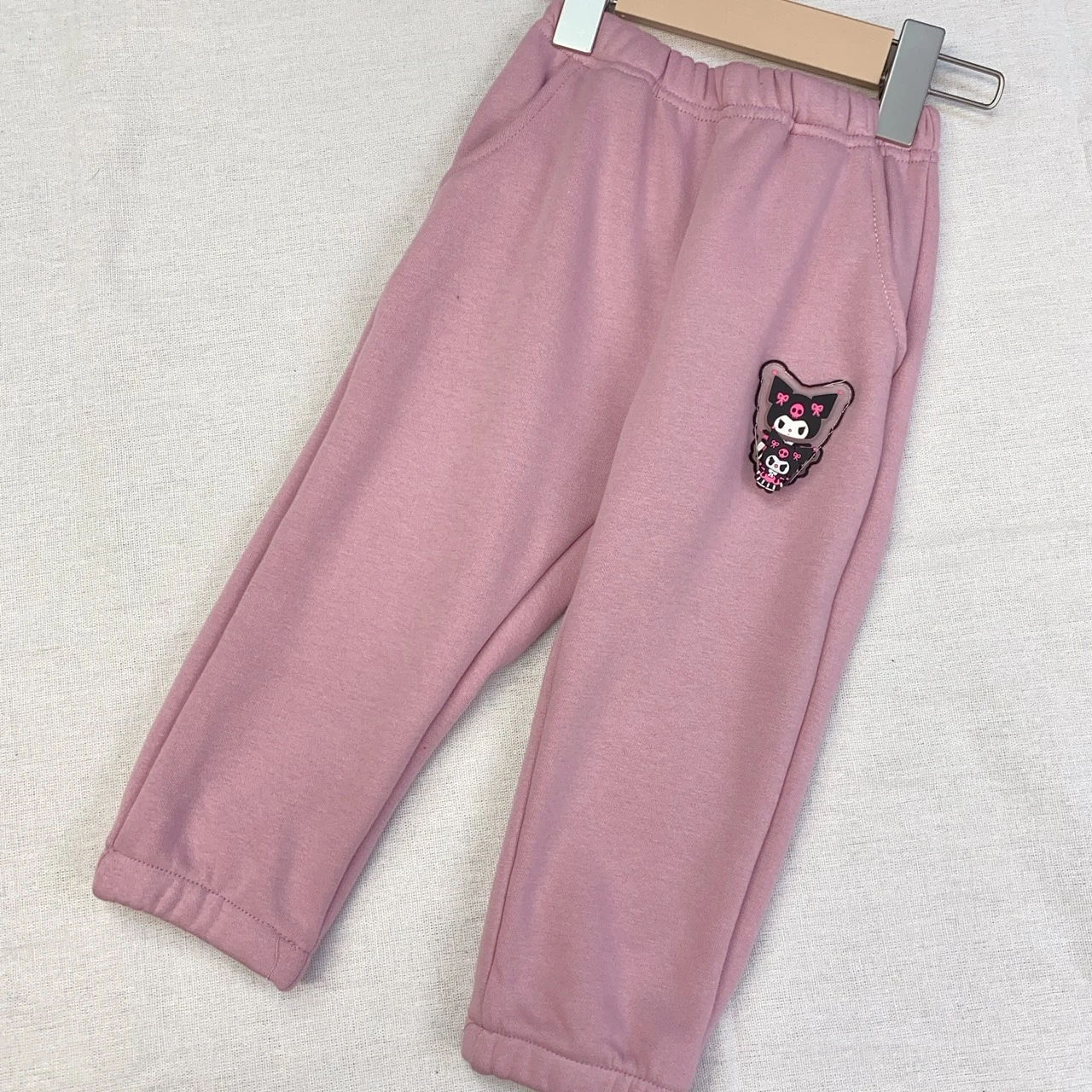 PG-9464紫轉轉庫洛米內刷毛棉褲