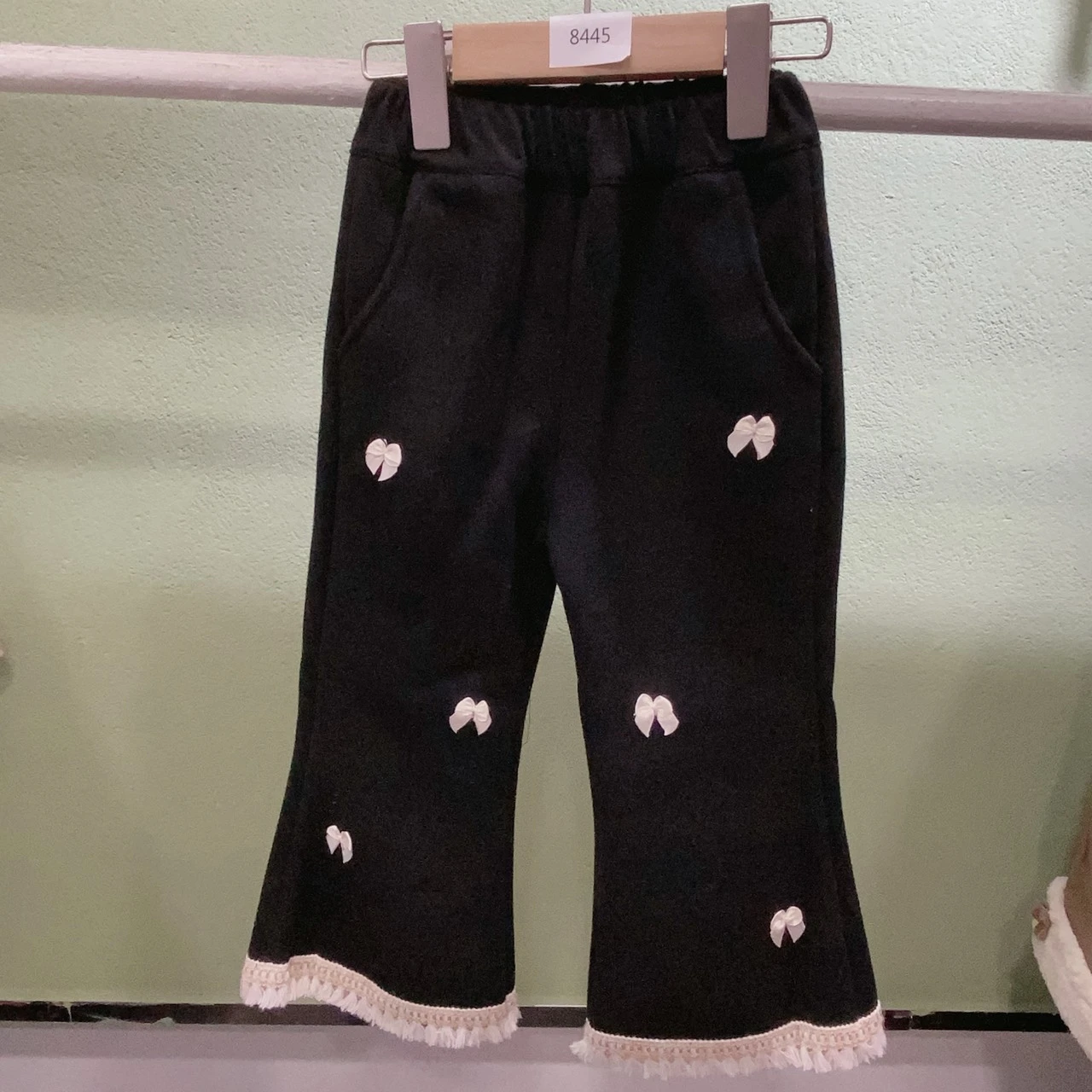 GZW-8445黑蝴蝶結褲