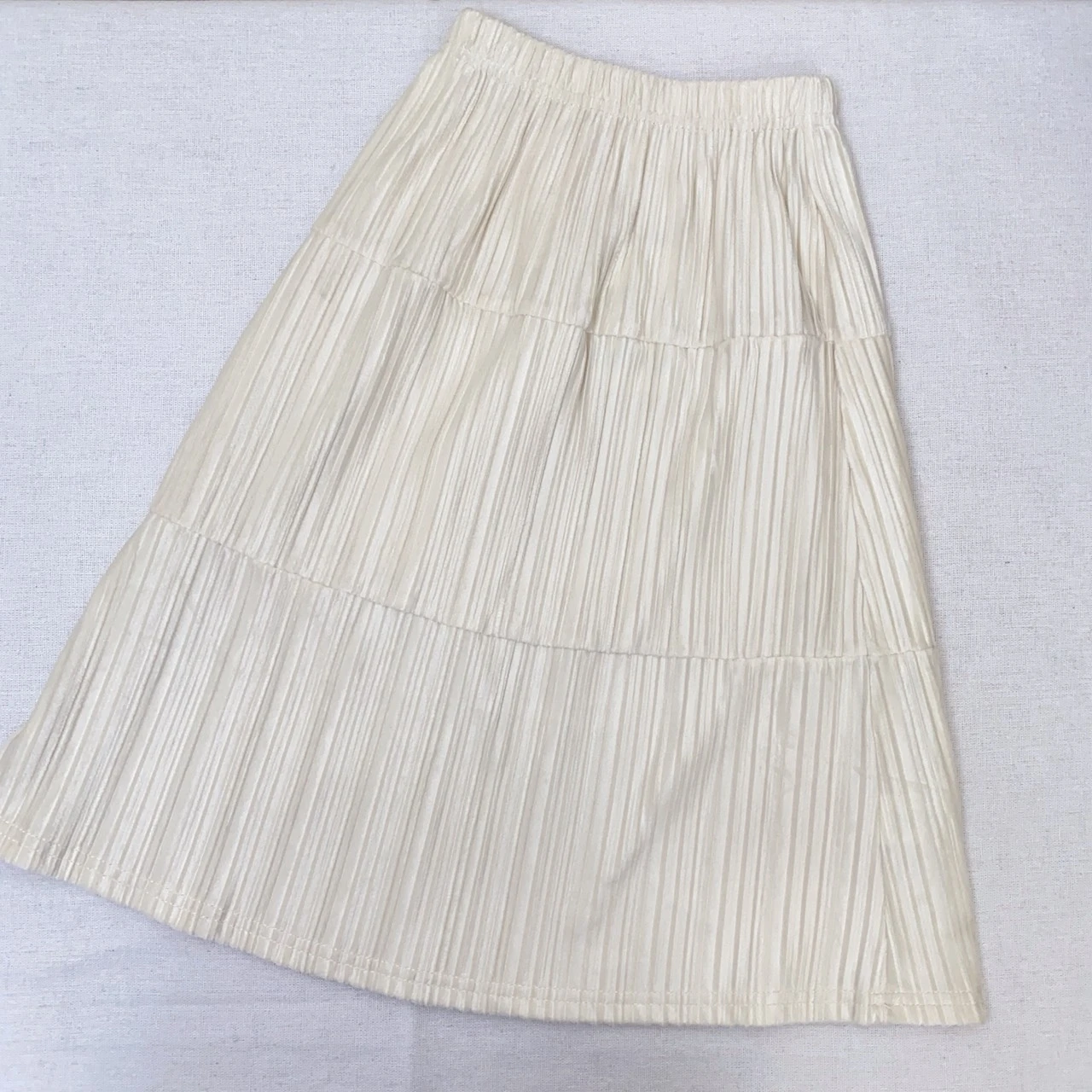 S-9507杏絨布長裙521055