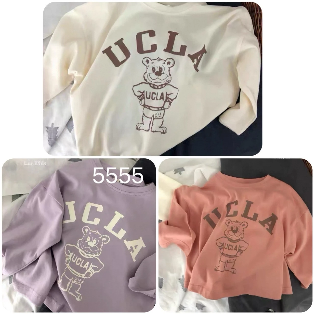 UG-5555熊熊薄棉上衣