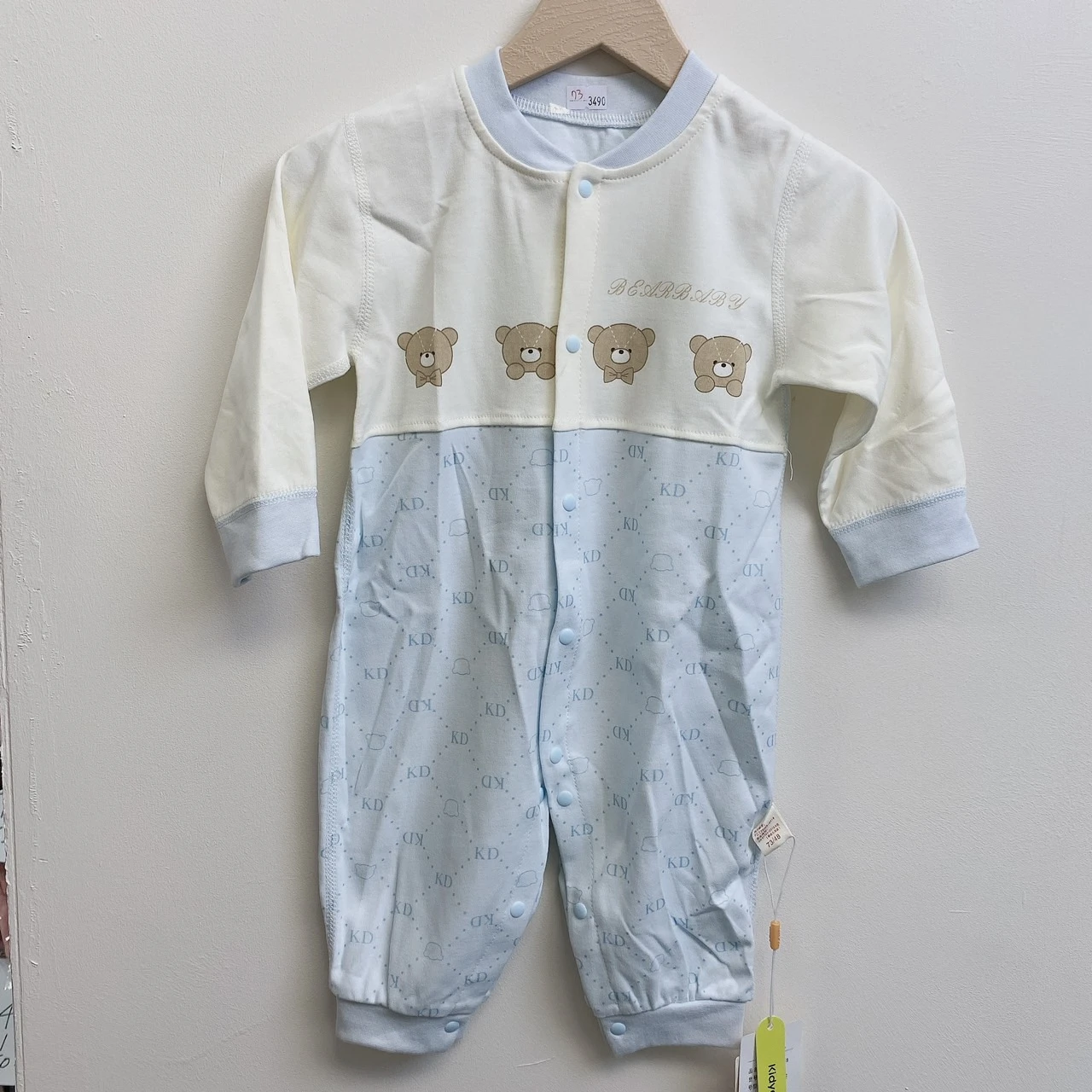 G-3490藍熊頭爬服