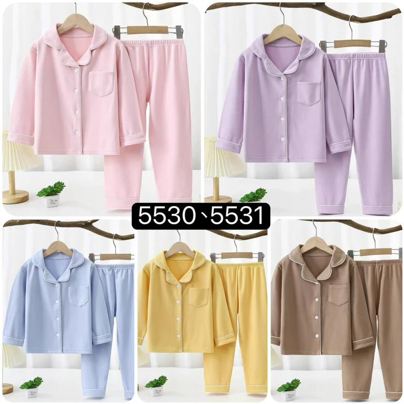 UG-5530純色排釦居家服