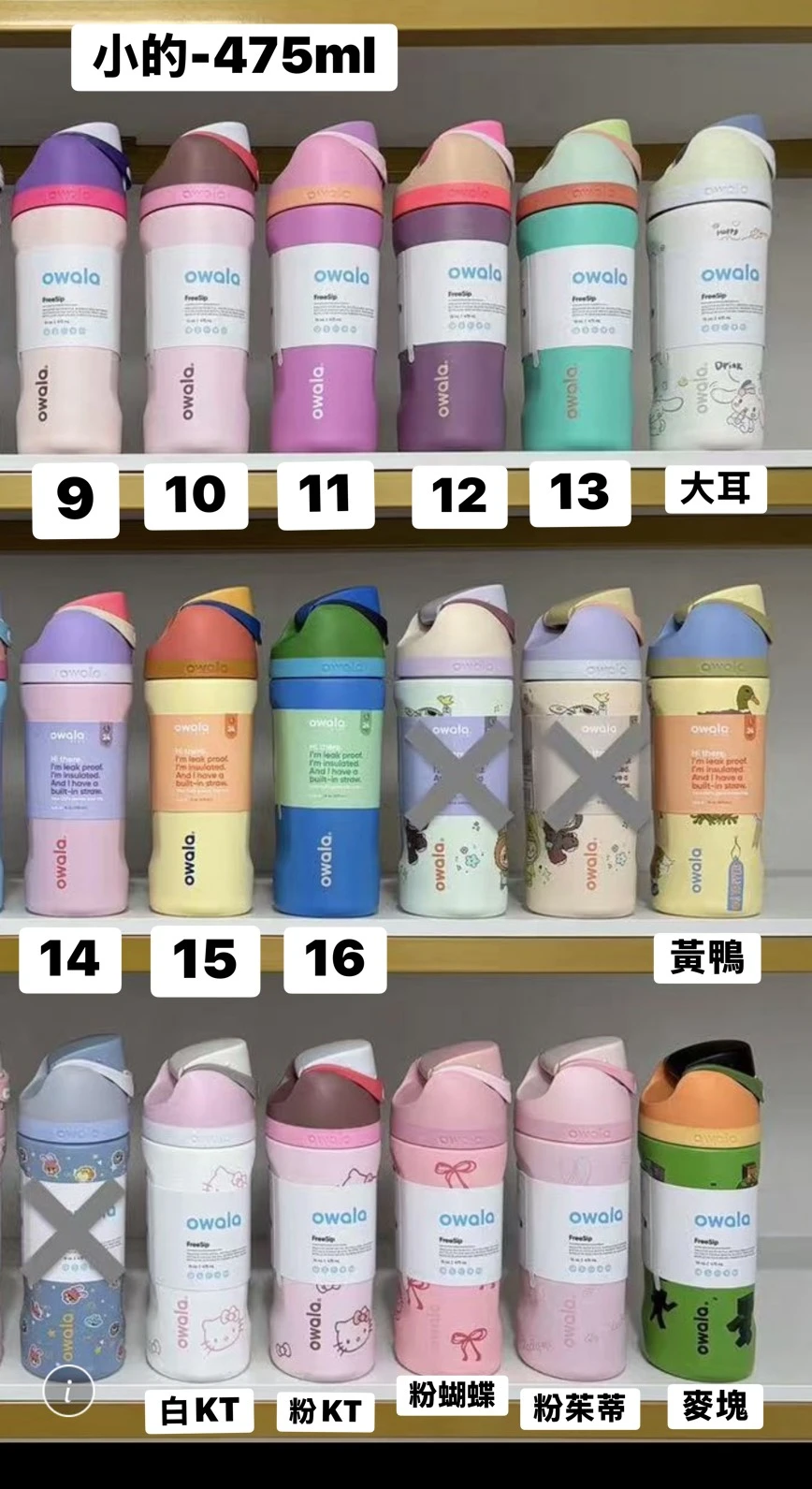 預購-001(小)O牌兩用水壺475ml