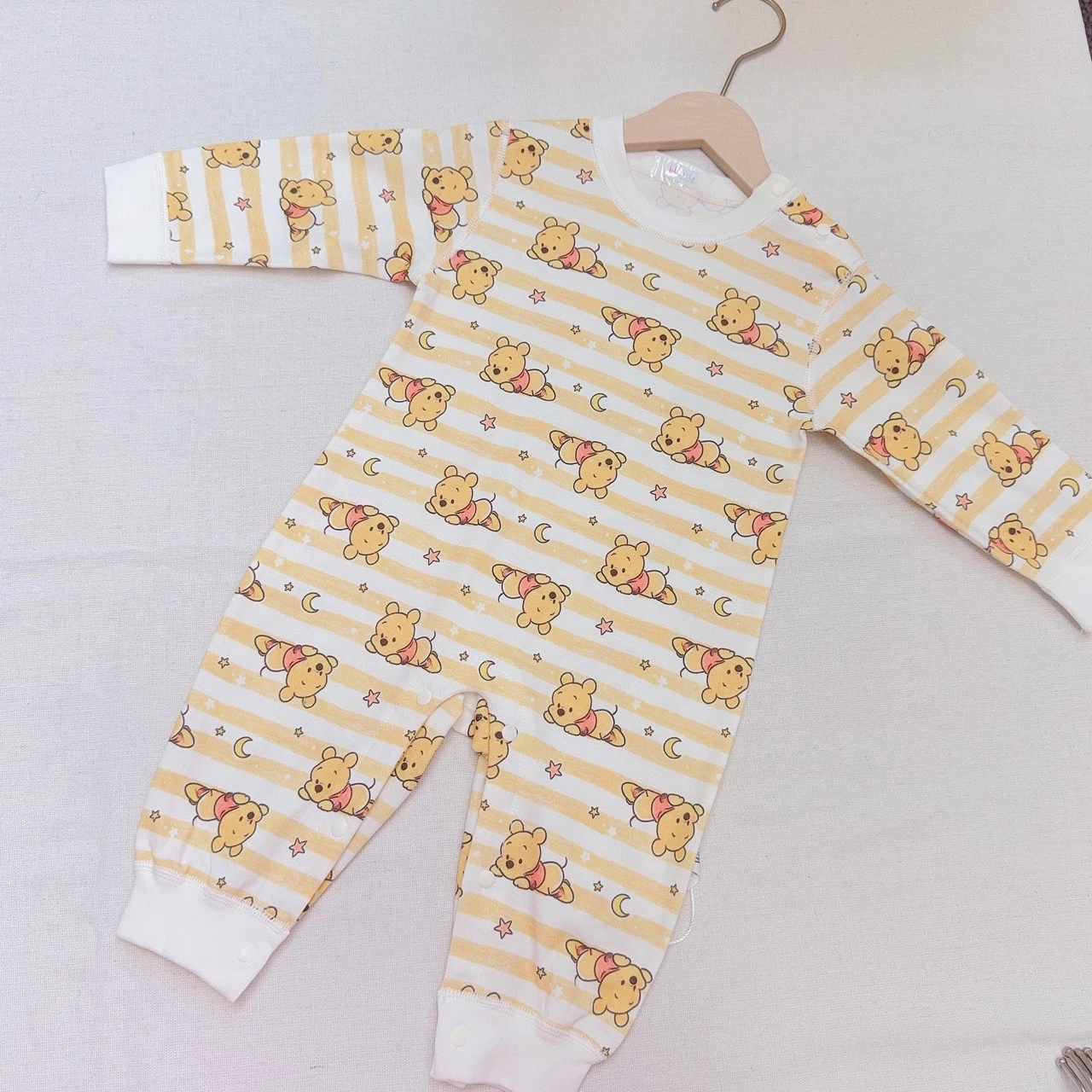 G-2658黃維尼條紋爬服