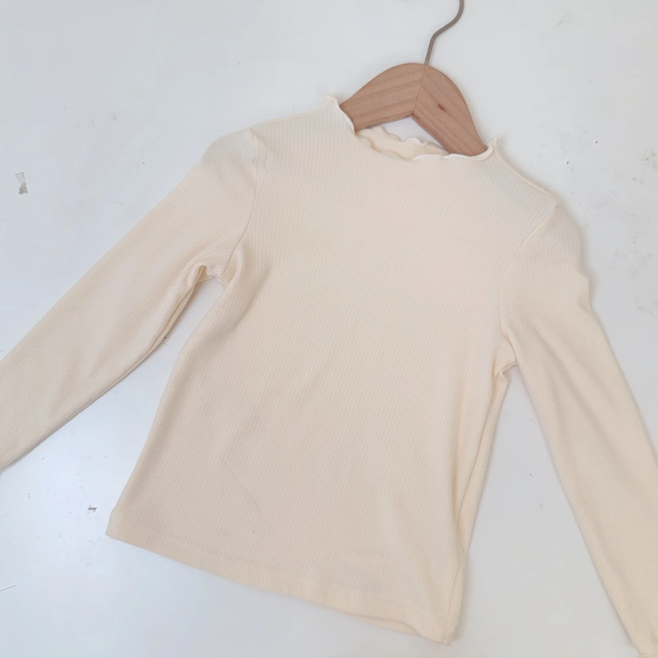 S-3253杏木耳領百搭上衣681350