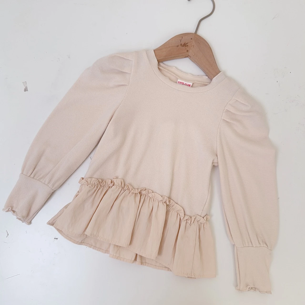 S-3255杏公主風上衣380738