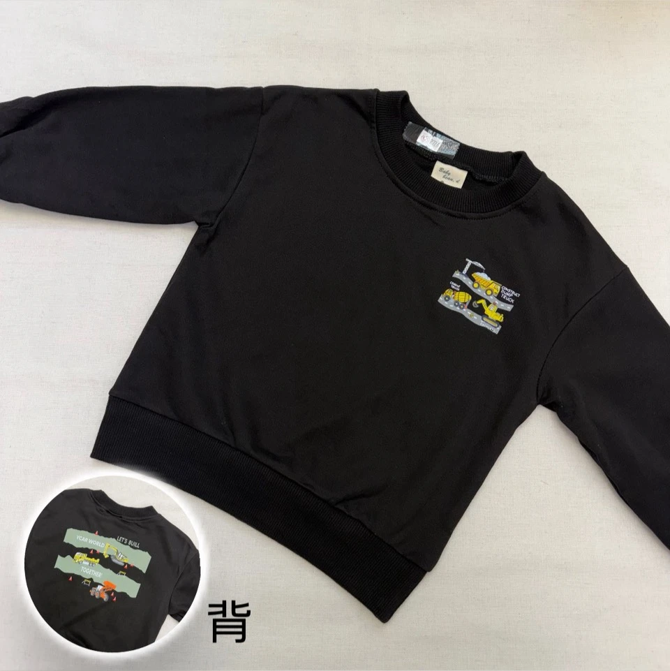 YH-2726黑工程車上衣