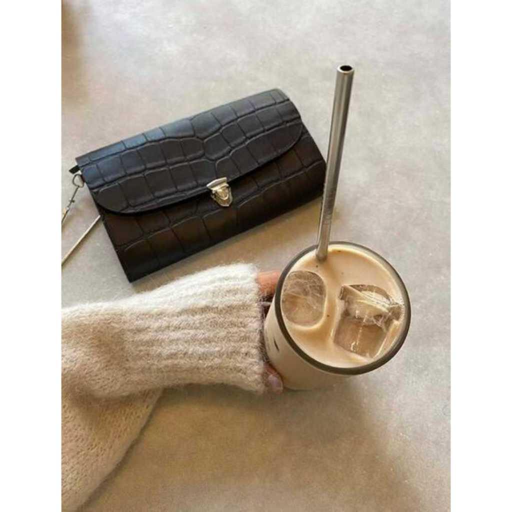 韓國 bucks&amp;leather 輕奢小方包 (鍊條可拆)
