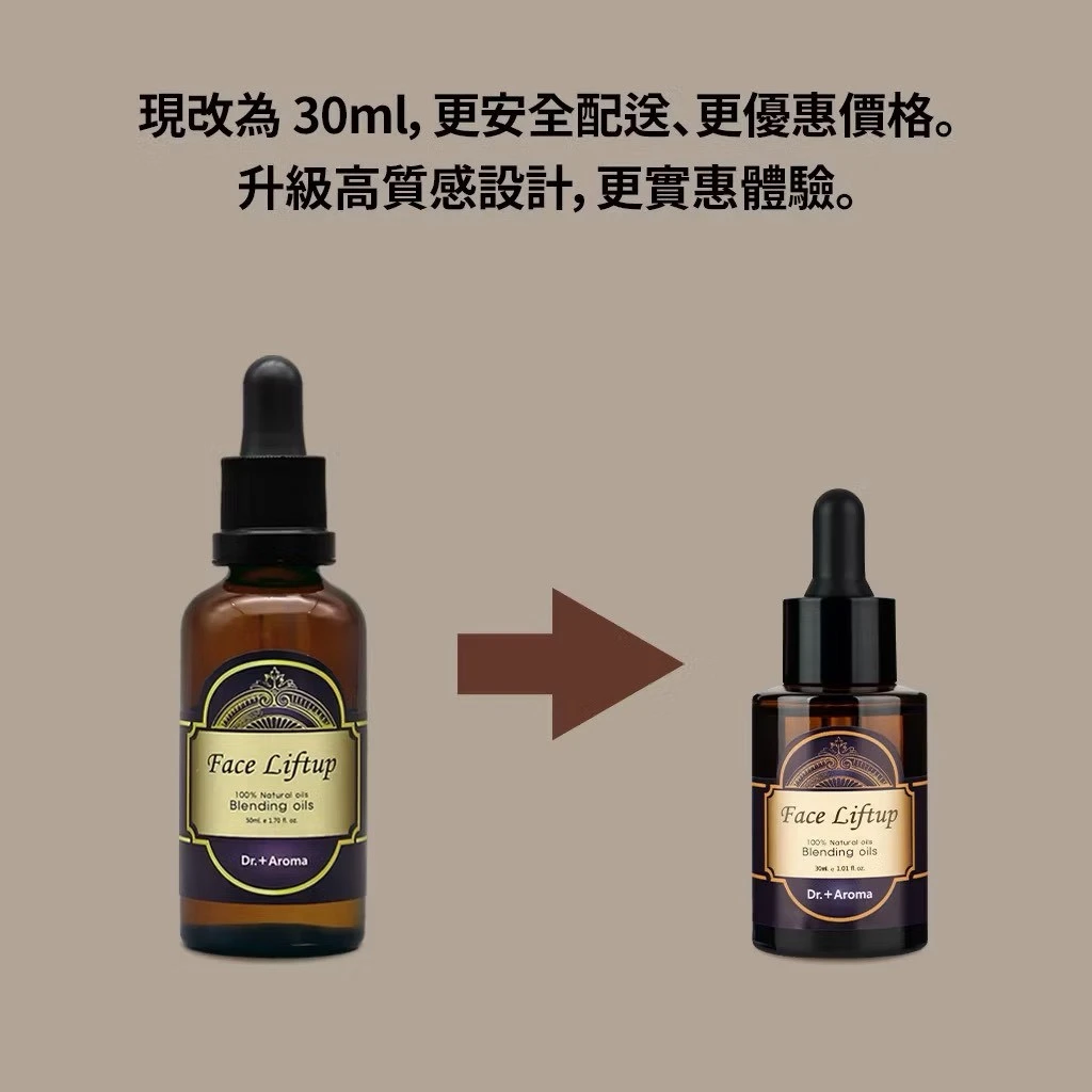 ODORATA  |  DR.+AROMA 緊緻彈力臉部拉提精華油 30ml