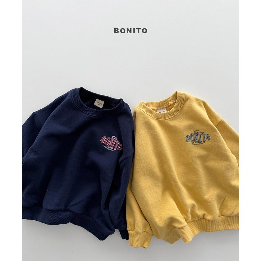 【90-140】韓國童裝 BONITO 秋季新款 LOGO休閒上衣