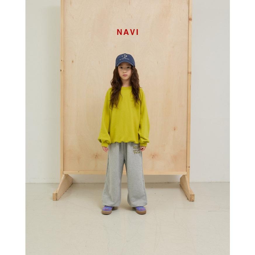 【90-170】韓國童裝 秋季新款 NAVI  素色經典上衣