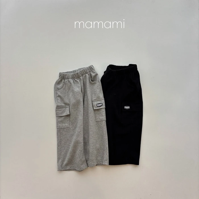 【80-150】韓國童裝 MAMAMI 秋季新款 口袋工裝休閒褲