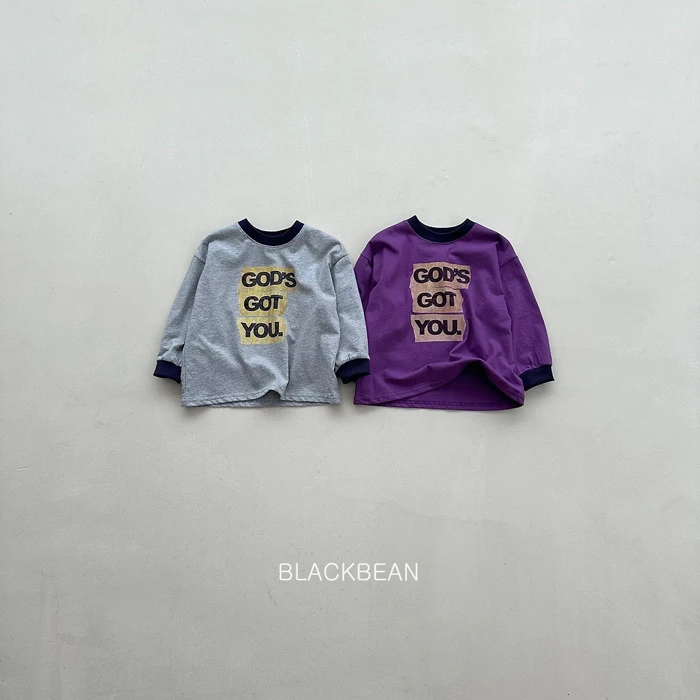 【90-120】韓國童裝 BLACKBEAN 秋季新款 美式滾邊上衣