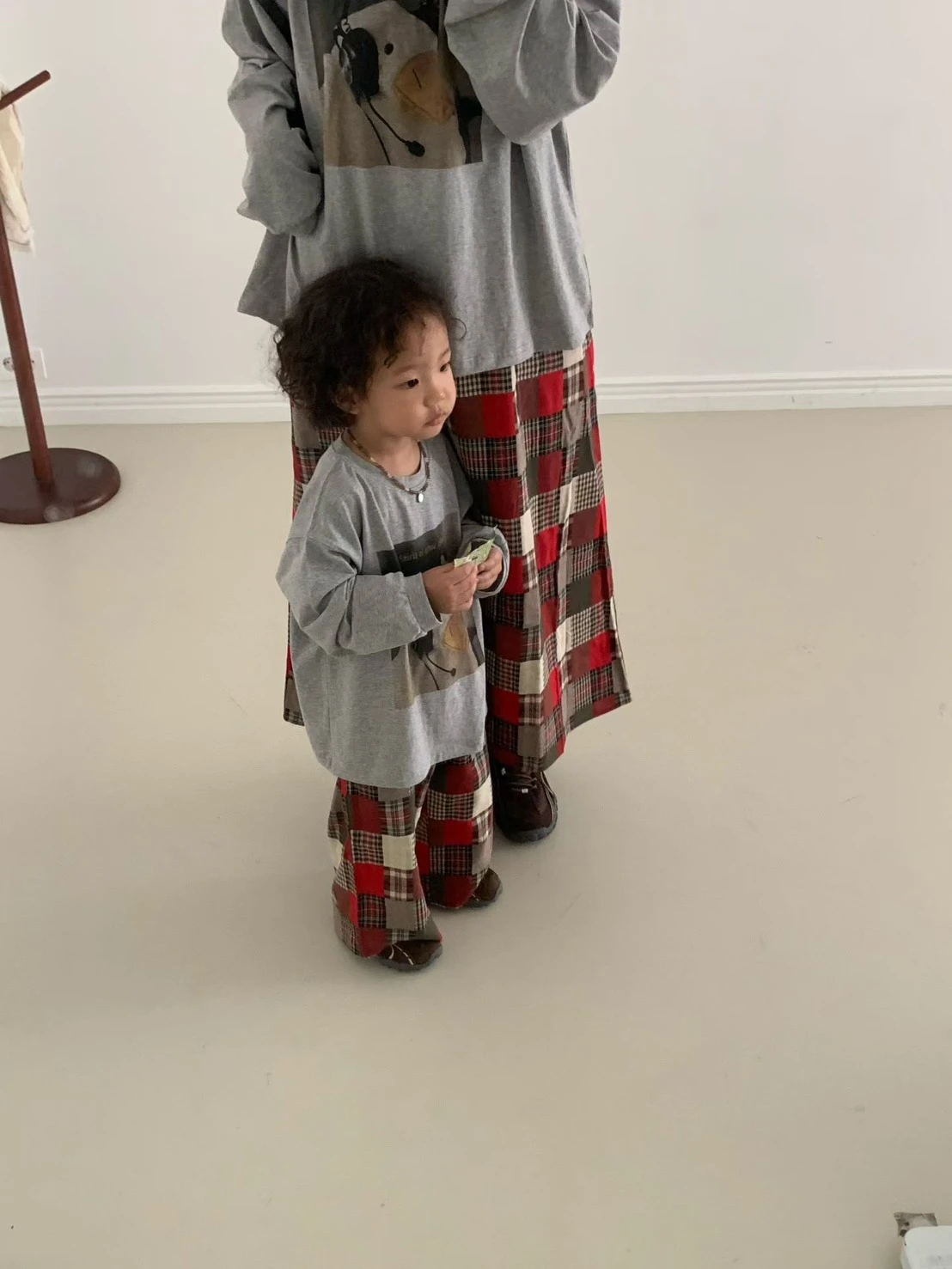【親子裝】正韓小鳥印花親子款上衣