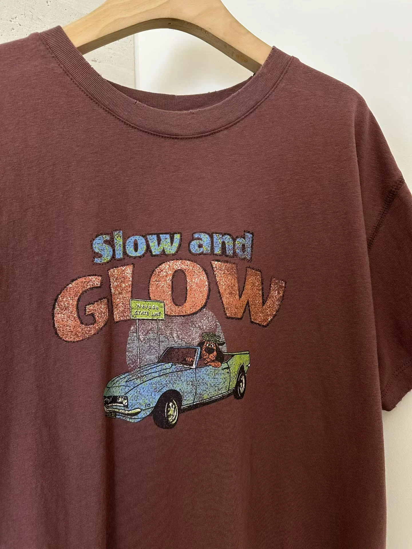 正韓女裝 GROW 車車短袖上衣