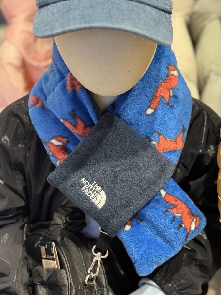 THE NORTH FACE 兒童抓絨圍巾