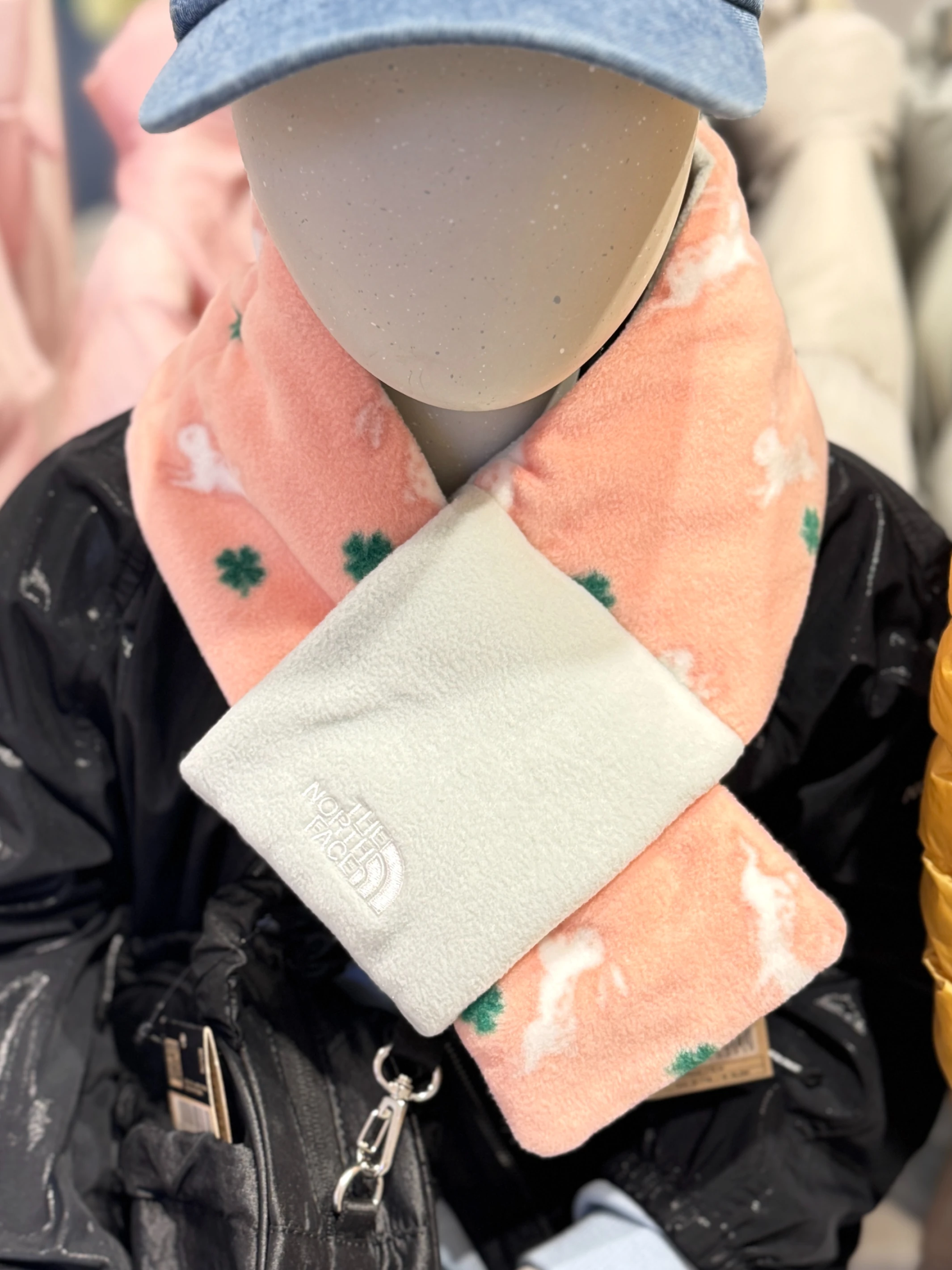THE NORTH FACE 兒童抓絨圍巾