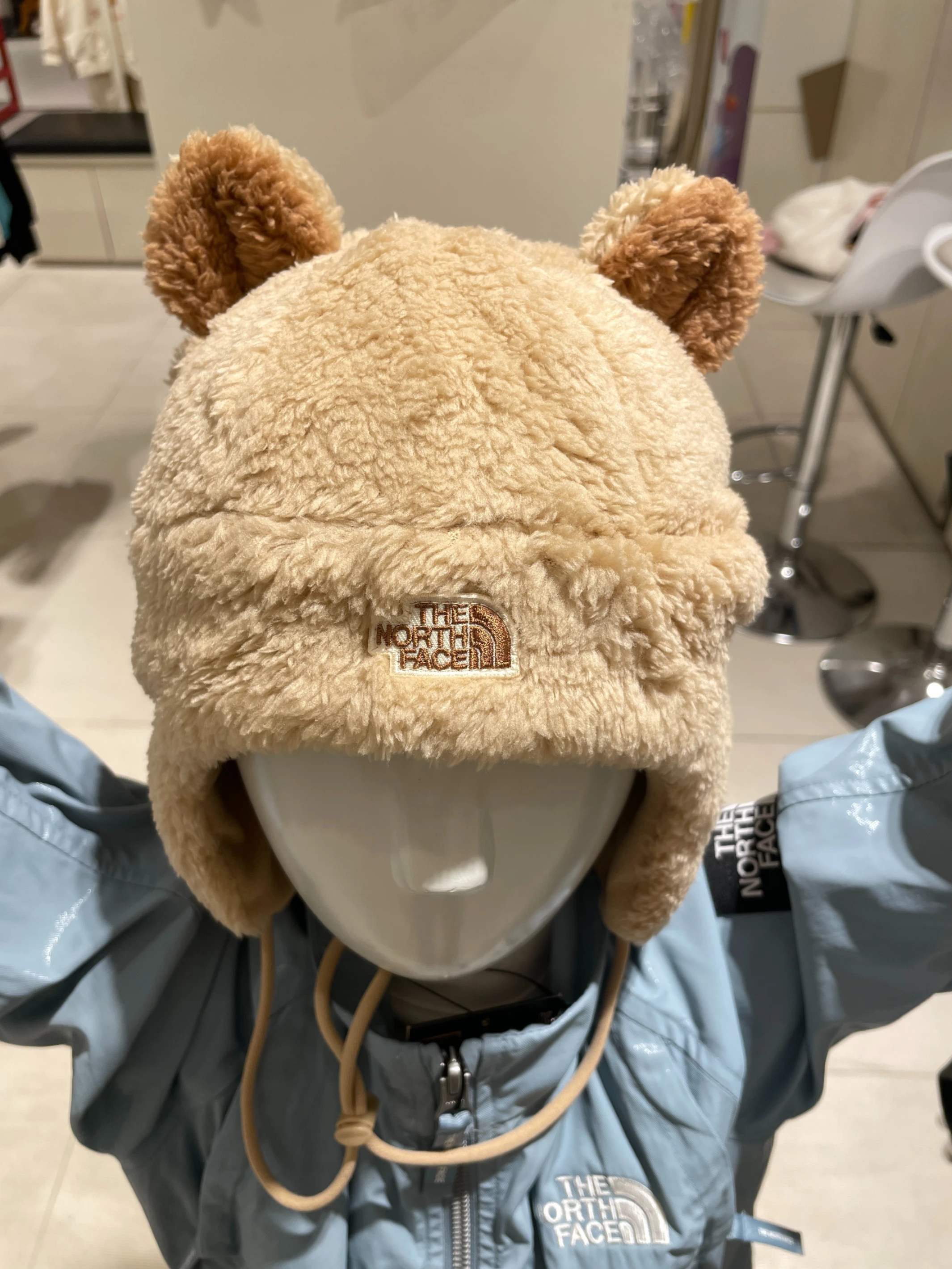 THE NORTH FACE 兒童耳罩式毛帽
