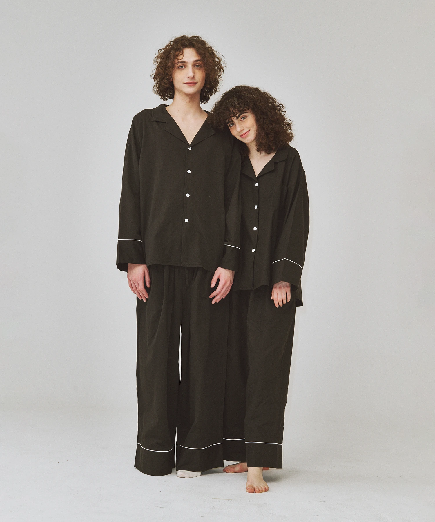 韓國 oggitt 素色經典黑色居家服 睡衣
