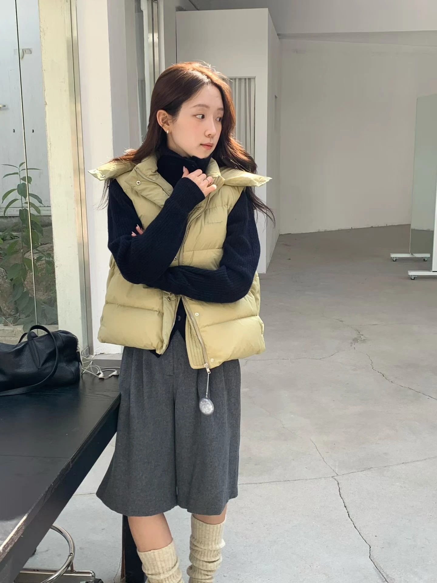 正韓女裝 韓國女裝 鴨絨背心