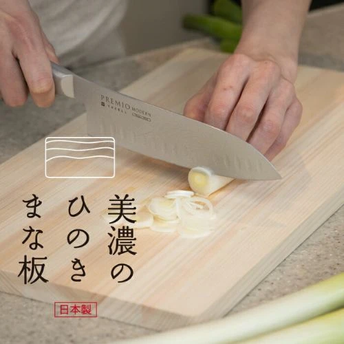 京都活具 日本東濃檜木砧板 L