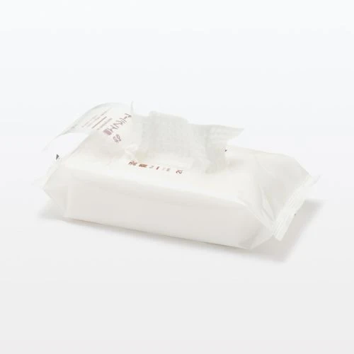 MUJI Japan 可沖式除菌馬桶清潔濕巾 3包