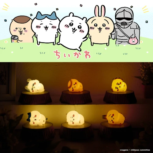 吉伊卡哇 桌上療癒無線充電夜燈